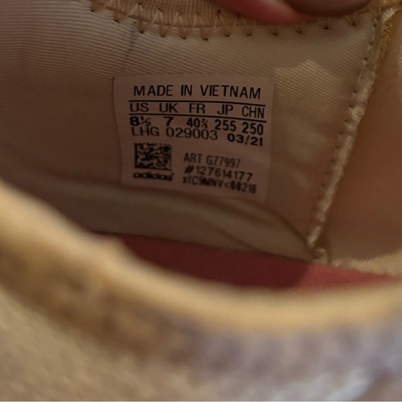 adidas NMD R1 Halo Blush women's sneakers size 8.5 pink running athletic - Picture 5 of 7